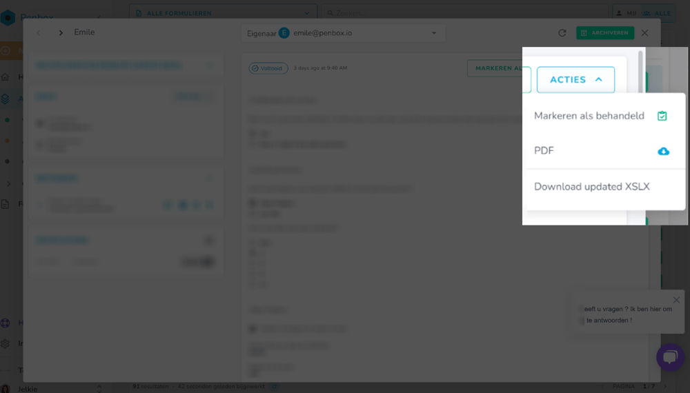 Aangepaste acties en automatiseringen